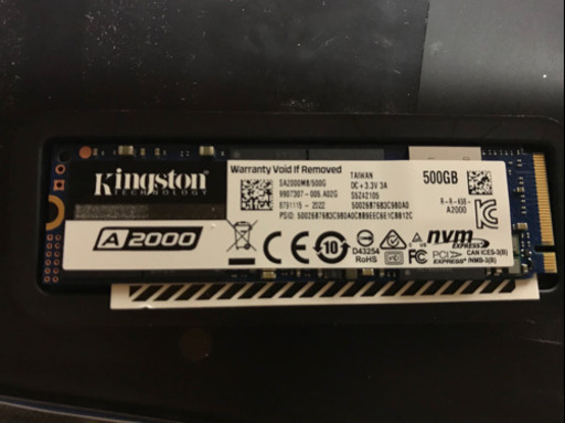 その他 SSD M.3 500GB