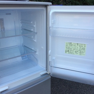 【RKGRE-382】特価！シャープ/137L 2ドア冷凍冷蔵庫/どっちもドア/SJ-D14D-S/中古品/2018年製/当社より近隣無料配達！ RKGRE-382】特価！シャープ/137L 2ドア冷凍冷蔵庫/どっちもドア/SJ