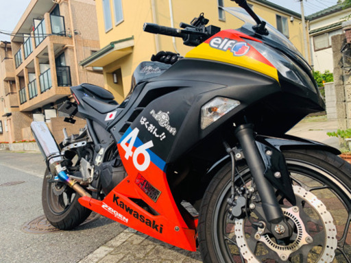 ninja250 ABS付き