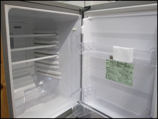 新生活！14300円 ユーイング 2ドア冷蔵庫 110L 2017年