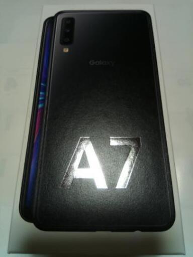 Galaxy  A7  black  新品未開封
