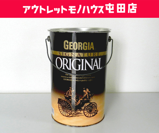 Georgia ジョージア インテリアボックス 雑貨 ブリキ缶 ヴィンテージ風 Paypay ペイペイ 決済可能 札幌市 北区 屯 モノハウス屯田店 札幌のその他の中古あげます 譲ります ジモティーで不用品の処分