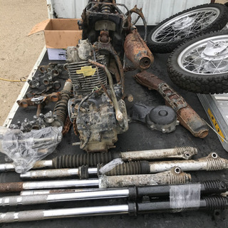 お陰様で決まりました。ヤマハXT250 3Y5 ジャンク部品セット