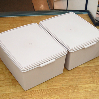 特別プライス タッパーウェア スーパーケース ピンク×2セット