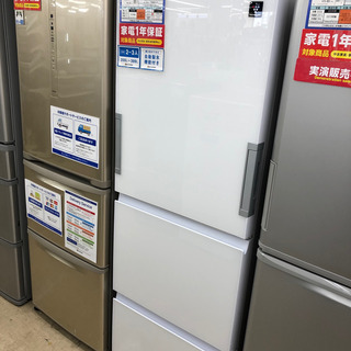 SHARP ｼｬｰﾌﾟ 3ドア冷蔵庫 SJ-GW36D-W 2018年製 365L 【トレファク上 