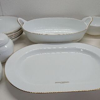 白色食器大皿二種類未使用