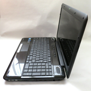 東芝 メモリ4GB HDD160GB ノートパソコン/wifi/ブラック