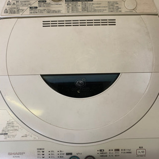 シャープ　洗濯機　4.5キロ