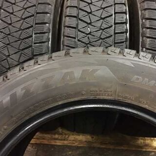 BS BLIZZAK DM-V2 225/60R17 17インチ スタッドレス 4本 2017年製 バリ溝 クルーガー エクストレイル等 (TE293) クレジットカード QR決済可能 BS BLIZZAK DM-V2 225/60R17 17インチ スタッドレス 4本 2017年製 バリ溝
