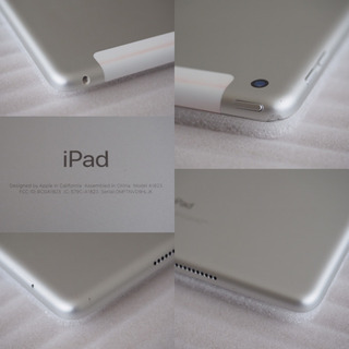 Apple iPad5 第5世代 32GB Wi-Fi + celluler SIMフリー シルバー 良品