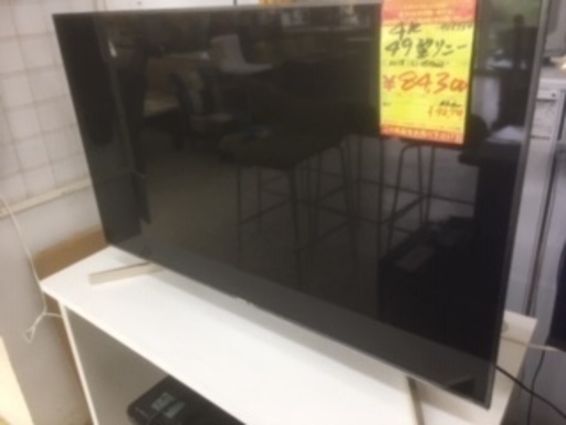 ID:G908734 49型4K液晶テレビ ID:G908734 49型4K液晶テレビ