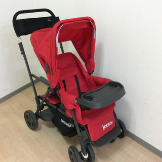 トレファク】年子や双子のお子様に！ joovy 二人乗りベビーカー 