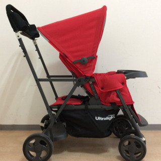 トレファク】年子や双子のお子様に！ joovy 二人乗りベビーカー