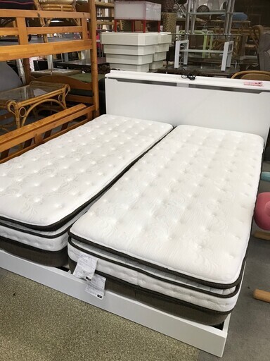 美品！！！　キングベット！！　二段マットレス使用！！　４９，９８０円（税込み）