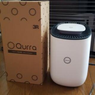 ほぼ新品ミニ除湿機！Qurra Adra Compact