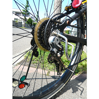 超美品＞WACHSEN(ヴァクセン) 26インチ 折りたたみMTB・シマノ18段変速