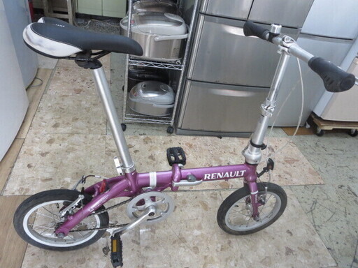値下げしました！超軽量！折り畳み自転車 別館倉庫場所浦添市安波茶で保管