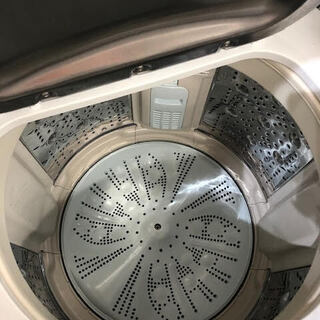 生活家電 GM095 洗濯機 日立 8㎏ 安心6か月保証 幅57㎝ BW 