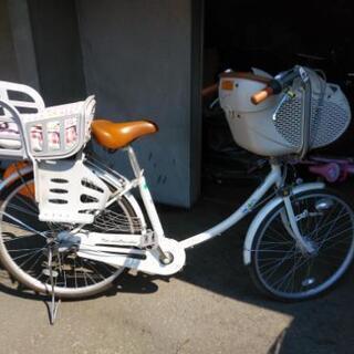 チャンピオンさん専用「オートライトママチャリ(27㌅)お引取限定[配達可]」 a.n.design-works 送料無料ヤクシン完全組立 自転車 27インチ