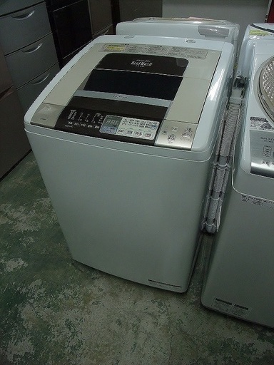 R1463) 日立 BW-D8MV 洗濯容量8.0kg 乾燥容量4.5kg 2012年製! 洗濯機 店頭取引大歓迎♪