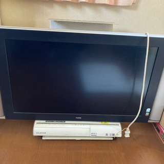 テレビ(パソコン機能付き)お話し中