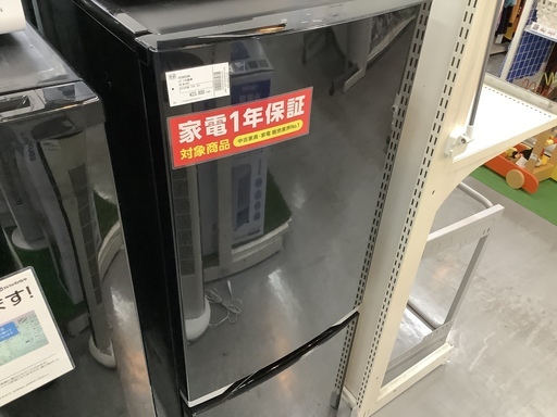 2ドア冷蔵庫 TOSHIBA 153L GR-M15BS 2018年製