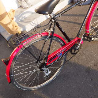 美品！店舗受け渡し可能　昭和レトロ　ジュニアスポーツ車　自転車　26インチ セミドロップハンドル　シフトレバー変速ギア　6段変速　角型フェンダー　フレームナンバーSA630129　札幌市内限定配送