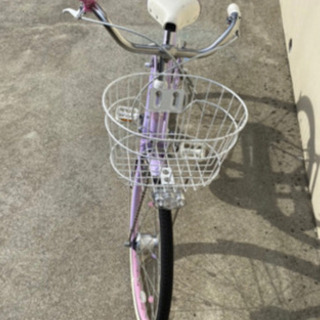 メゾピアノ 22インチ自転車 ラベンダー