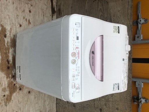 【配送設置込12,800円】SHARP 6.0kg 洗濯乾燥機 ES-TG60L