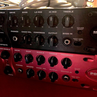 【LINE6 POD XT PRO/Guitar&Bass】Set 美品！！！