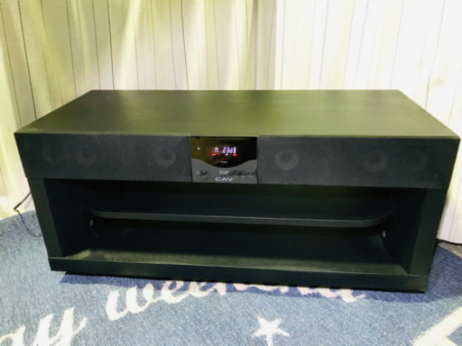 CAV テレビ台 SRS音響システム搭載 黒 CAV テレビ台 SRS音響システム搭載 黒 CAVテレビボード スピーカー付き