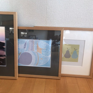 額 5セット 写真展で使用