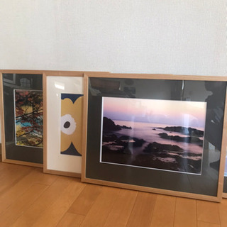 その他 額 5セット 写真展で使用