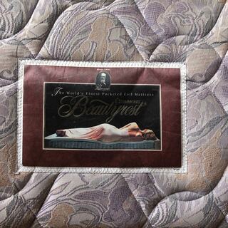 シモンズ　ダブルベッド　マットレス