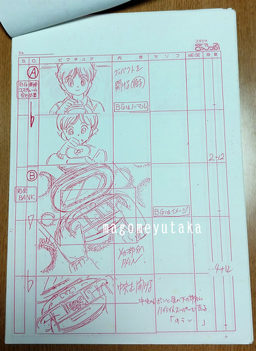 作画資料 絵コンテ 姫ちゃんのリボン渡辺はじめ まごめゆたか 旗の台のマンガ コミック アニメの中古あげます 譲ります ジモティーで不用品の処分