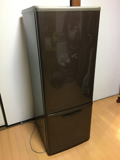 【お取引先 決定】■Panasonic　冷蔵庫　168ℓ　ブラウン