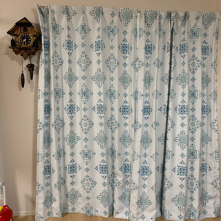遮光カーテン2枚セット2組　200×100cm