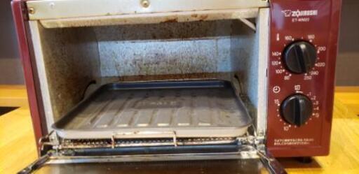 象印 オーブントースター こんがり倶楽部 80 250 温度調整機能付き メタリックレッド Et Wm22 Rm スズパパ 下関の家電の中古あげます 譲ります ジモティーで不用品の処分