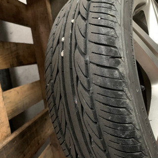 15インチ アルミタイヤ 皮つき 165/50R15