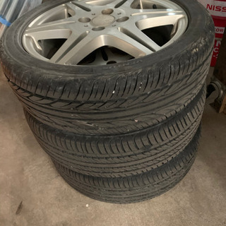 15インチ アルミタイヤ 皮つき 165/50R15