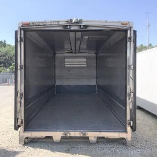 【値下げしました！】【ワイド幅】【床ステンレス】【高さあり】保冷 コンテナ 長さ約650cm×幅247cm×高さ280cmくらい 匝瑳市発 配送可  30703 値下げしました！】【ワイド幅】【床ステンレス】【高さあり】保冷