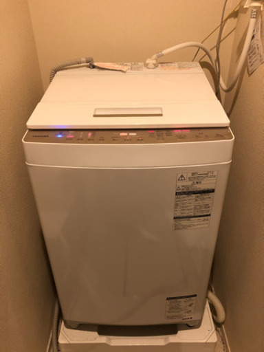 洗濯機【TOSHIBA ZABOON 8kg 2019年製】
