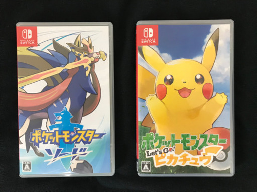ポケモン　SWITCH(スイッチ)ソフト2点セット‼️