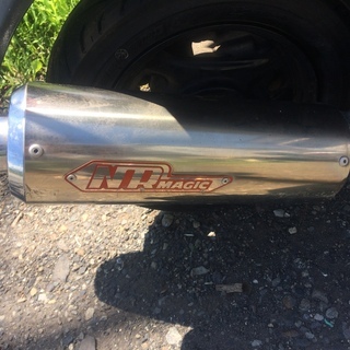 レッツ4　社外マフラー！実働　原付　スクーター^^！DIO?JOG?786 レッツ4 社外マフラー！実働 原付 スクーター^^！DIO?JOG?786