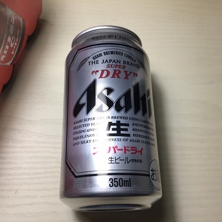 Asahiスーパードライ生ビールです。