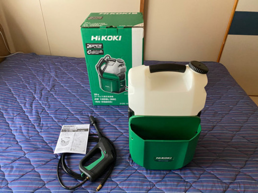 HiKOKI［日立工機]　18Vコードレス高圧洗浄機AW18DBL(NN)【本体のみ】※バッテリー、充電器は別売り！