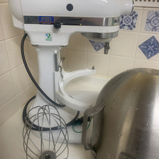 紺×赤 キッチンエイド Kitchenaid KSM5 FMI製 白色 | www.birbapet.it