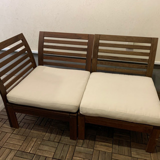 IKEA エップラロー 屋外用ソファ