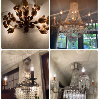 高級アンティーク　家具　照明　格安で！