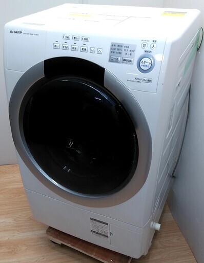 ドラム式洗濯乾燥機　2016年製　シャープ　プラズマクラスター　洗濯7キロ　乾燥3.5キロ